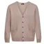 Massoti Lambswool Button Cardigan Fawn L06  